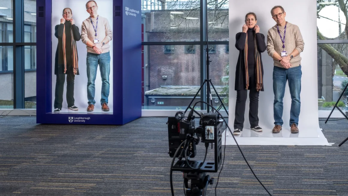 Loughborough University professors Vikki Locke and Gary Burnett using Proto's technology.